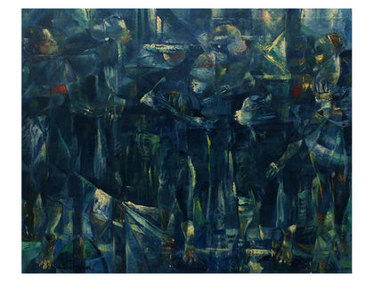 "Azules figuras y disfraces"