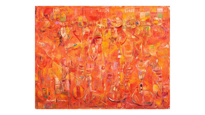 Miguel Gomez "Humanos, Color y Vida"-30"' x 40'"